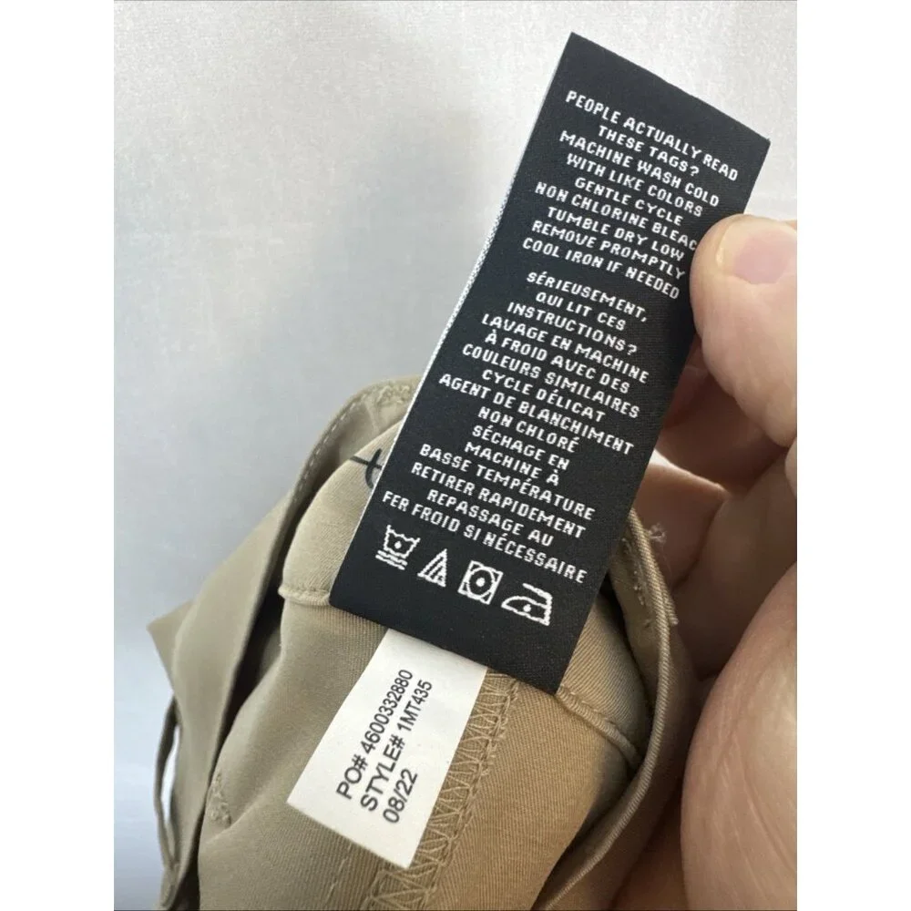 TravisMathew Khaki Performance Pants Men’s 34X32‎  Stretch Golf